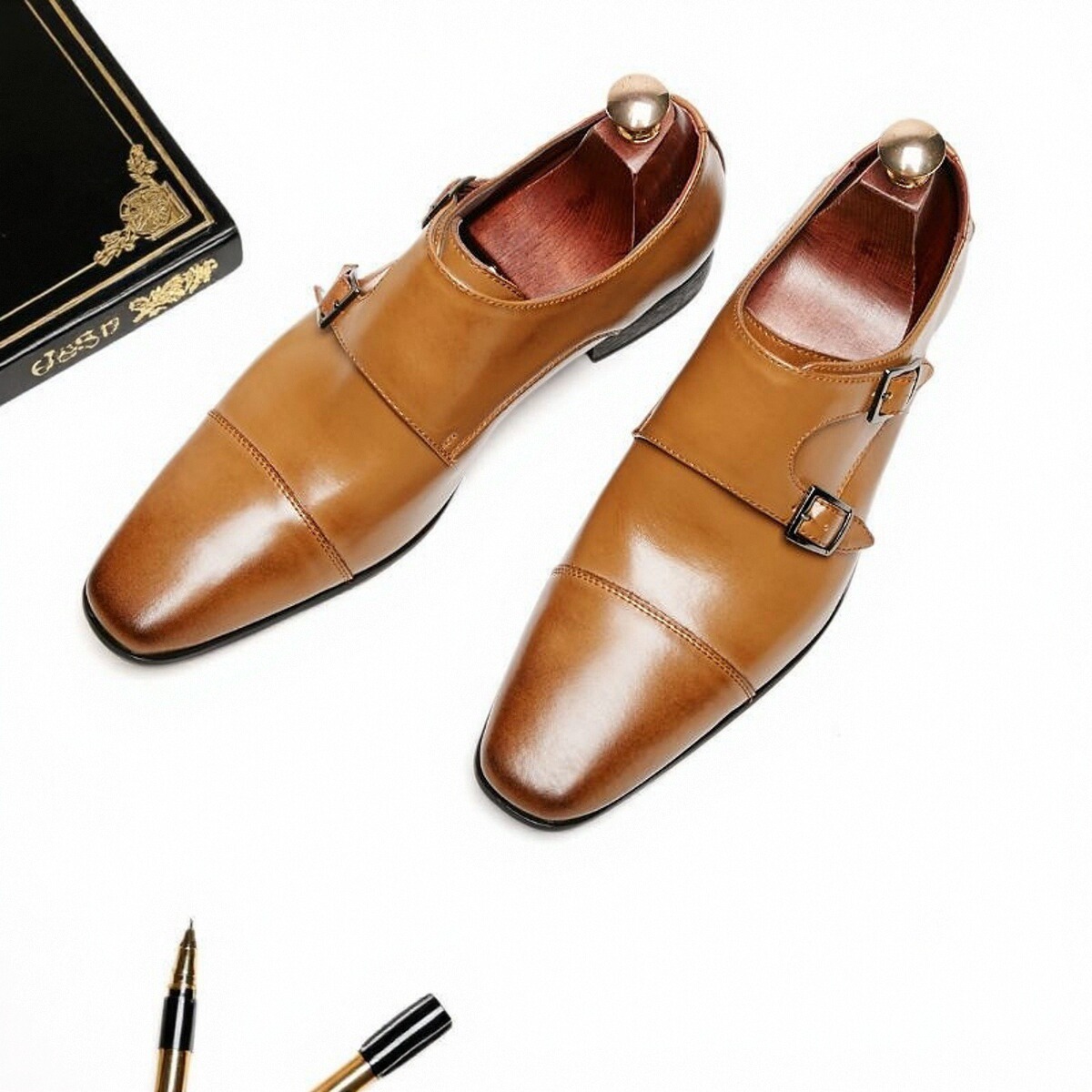 包邮新款日系商务正装皮鞋