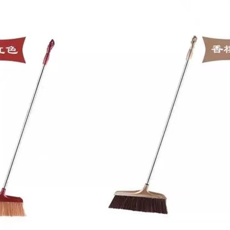 千若美超薄轻便轻巧单扫把家用学校公共场合不粘毛不倒毛便捷扫把