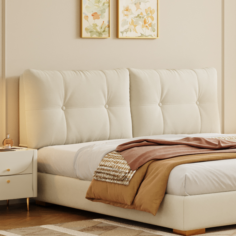 床头软包靠垫靠枕床头板新款大靠背垫榻榻米床头靠背垫自粘免拆洗