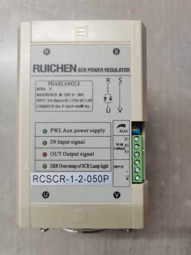 RCSCR-1-2-050P 电力调整器 RUICHEN瑞铖 单相RCSCR-1-4-400P