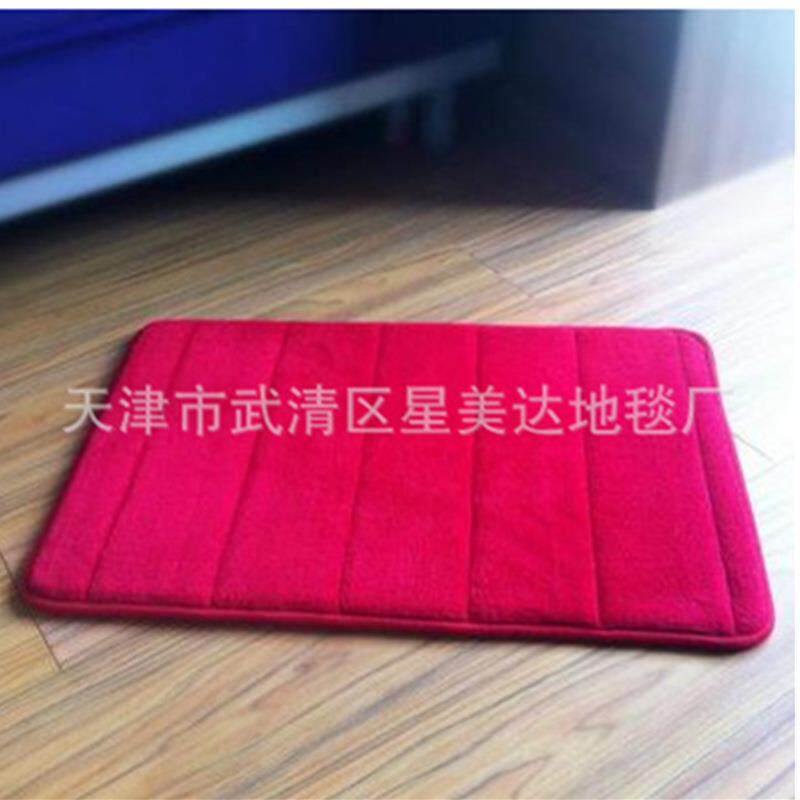记忆棉慢回弹珊瑚绒地毯客厅茶几卧室床边毯宝宝爬行地毯家用地毯