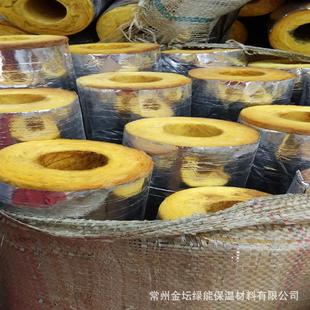 防火玻璃棉管壳 蒸汽管道保温隔热玻璃棉管 憎水铝箔离心玻璃棉管
