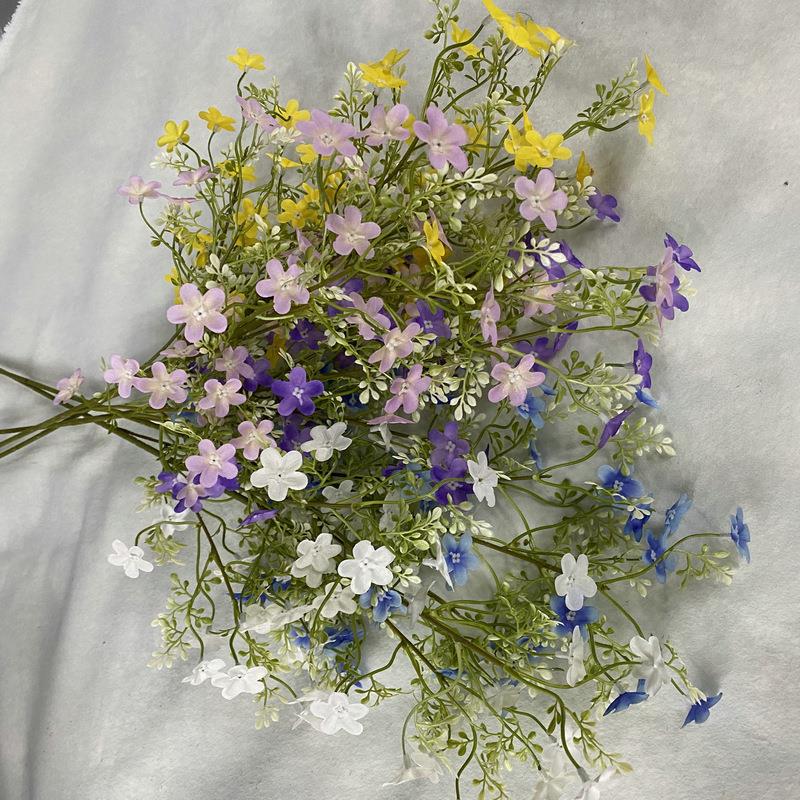 仿真玛格丽小野花室内客厅假花装饰客厅摆设餐桌绢花家居花束摆件