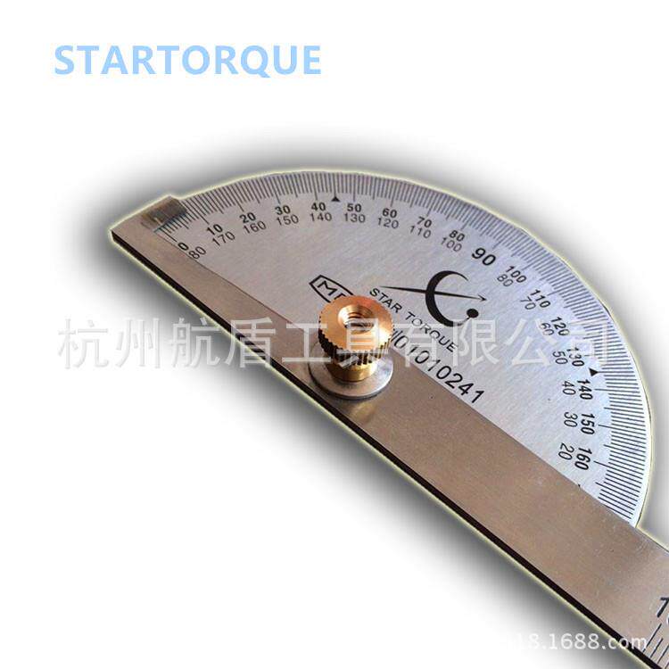 拓卡量角器角度尺分度规不锈钢角度规角尺DIY木工工具100mm