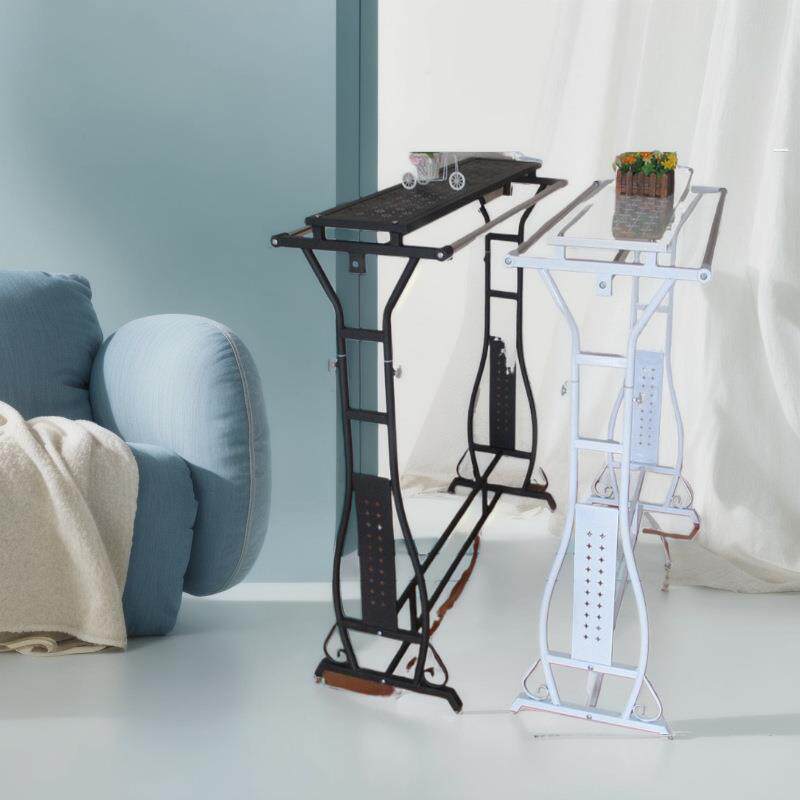 铁艺服装货架落地中岛架服装店双杠展示架女装童装店挂衣服架