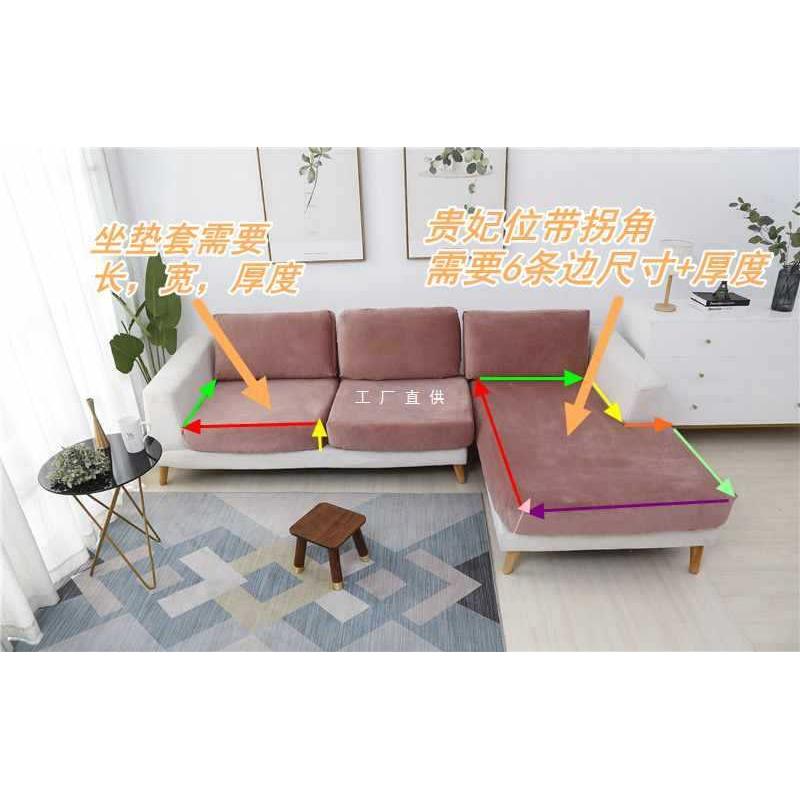 定 制仿亚麻长方形长方体圆柱靠垫套沙发套客厅纯色大抱枕套