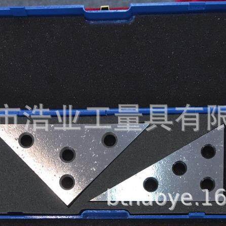 角度规45度角度量块锰钢30度60度90度角度快规2件角度块
