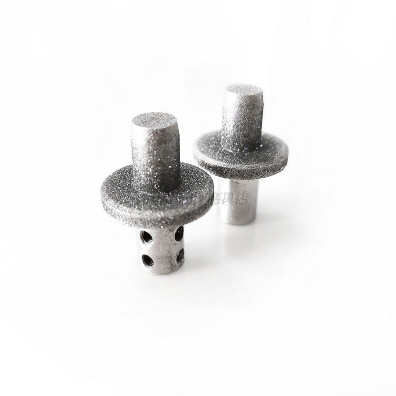 定制异型截锥内孔磨削头 电u镀结合剂金刚石200目内圆磨削铜铝材