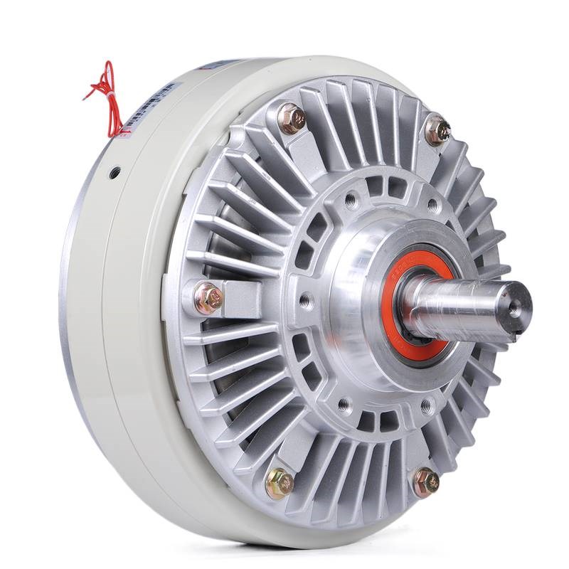 磁粉制动器单轴空心刹车双v轴磁粉离合器放卷收卷减速张力控制器