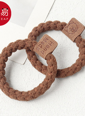 发圈/加粗AC1pq801-扎头发皮筋发圈头绳高弹力简约耐用