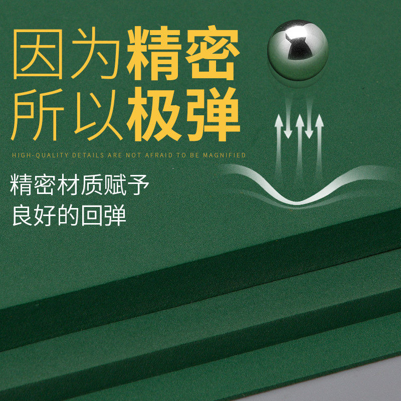 刀模海绵弹垫圆模弹垫n绿色橡胶高弹40度T40腐蚀雕刻模切刀模弹垫