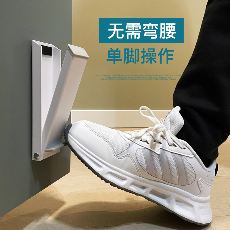 门阻门挡免打g孔阻门器防撞堵门新款门塞神器顶门玻璃防风挡门门