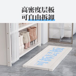 免安装 柜家用收纳神器省空间置物 防尘布帘鞋 架可折s叠门口多层鞋
