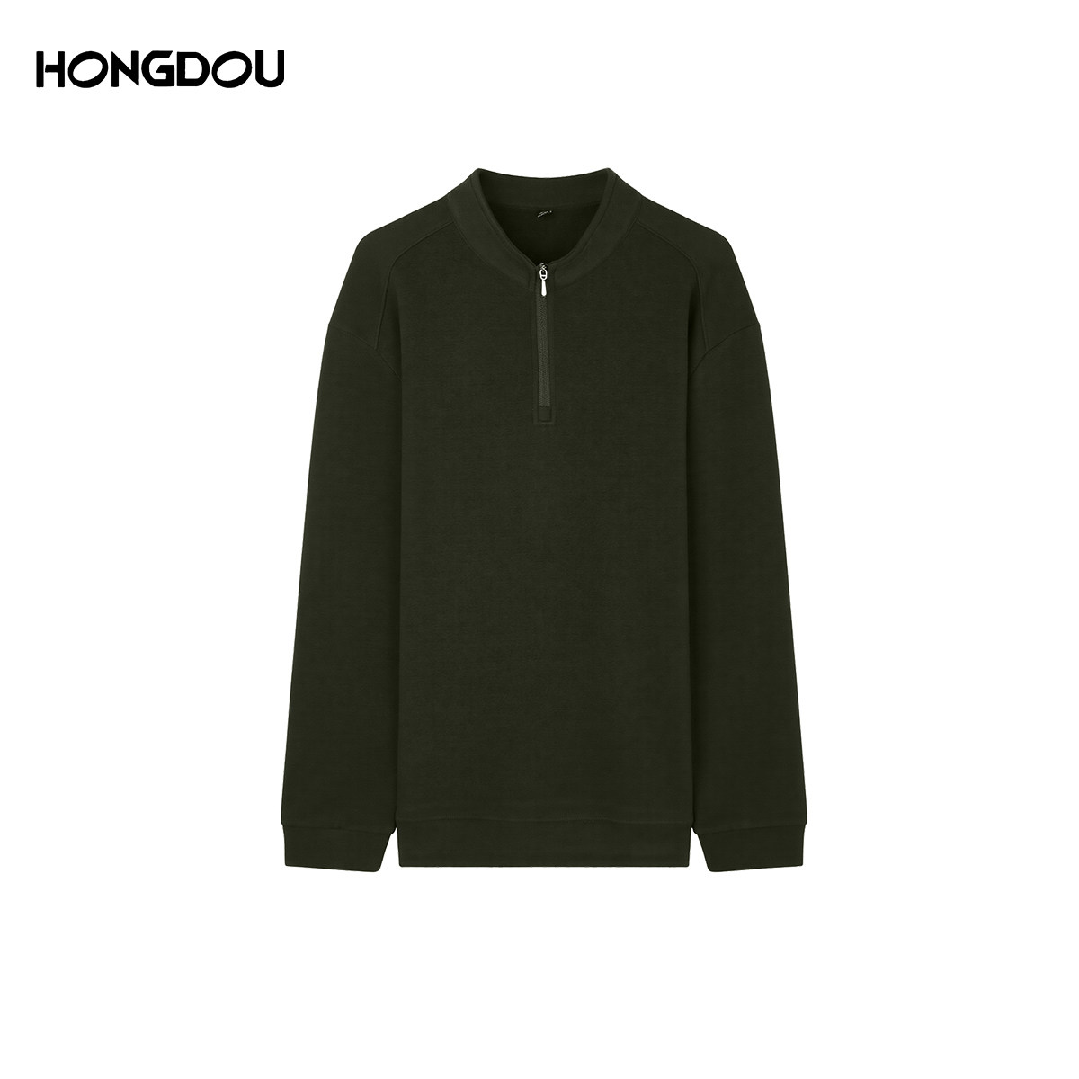 【大美唤粉丝专享】男士复古半拉链套头加厚打底针织衫休闲-7718,女士内衣/男士内衣/家居服,保暖上装,淘宝优惠券,粉丝福利购,淘宝优惠卷