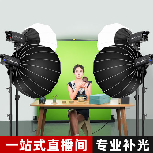 300W大功率双色温直播主播补光灯