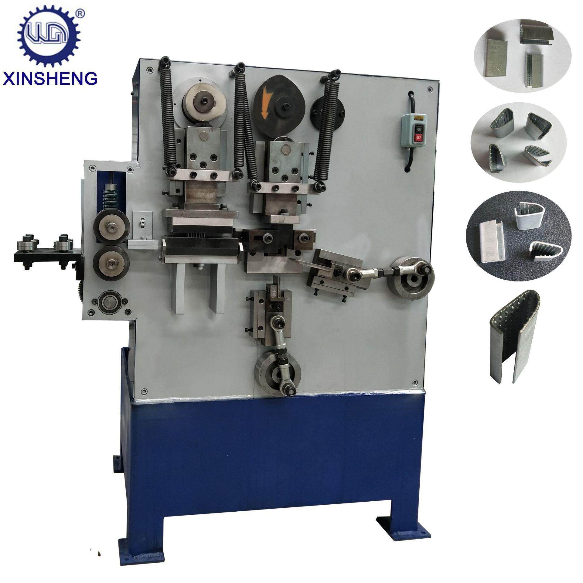 生产厂家PET打包带扣机铁皮塑钢扣机全自动型材