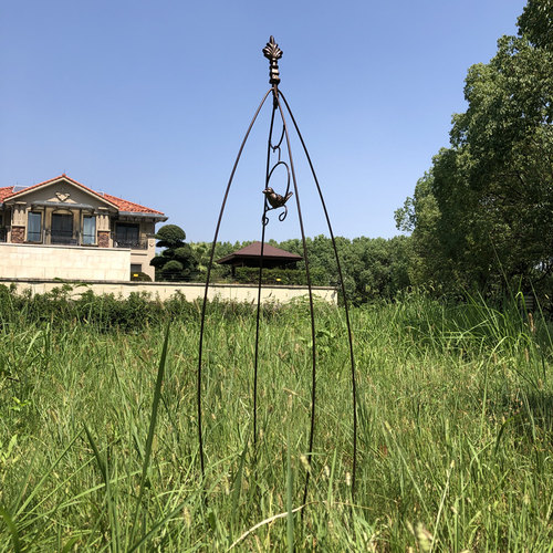 铁艺球兰山乌龟甲l龙绿萝铁线莲花架爬藤架子攀爬绿植物支架杆牵