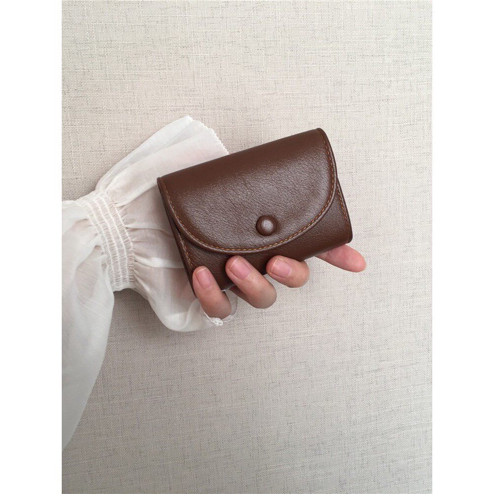 2025新款卡包女多功能多卡位防消磁大容量证件卡套按扣风琴卡包女