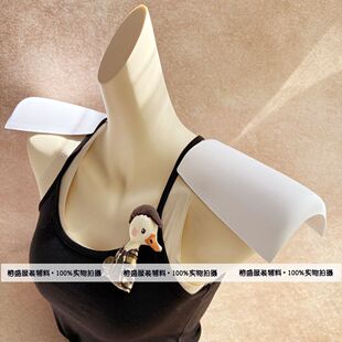 免缝无痕垫肩男士西装加宽长肩婚纱礼服模特假人肩垫肩托直角肩棉