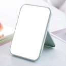 高清单面化妆镜子台式 镜子美容公主镜折叠方镜子桌面随身镜 梳妆