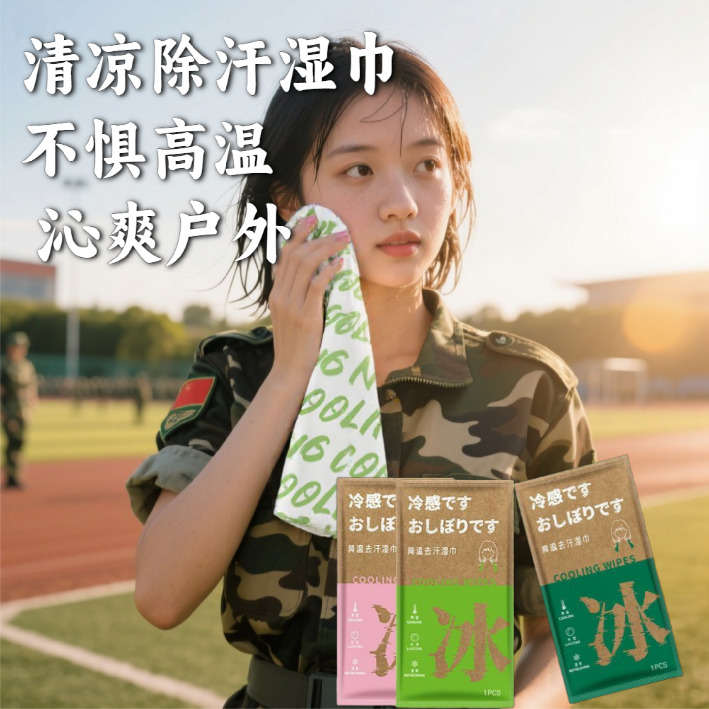 大学生女生军训必备用品神器高中生小学生初中生儿童男生防暑降温