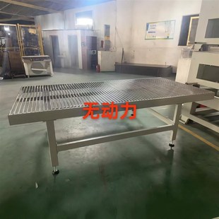 下料平台替代传统传送带和木Y板拼装 数控开料机无动力辊筒式 除尘