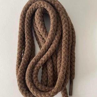 男士运动裤腰带绳加长加粗棉麻绳米色休闲 短裤头抽绳打结卫衣绳