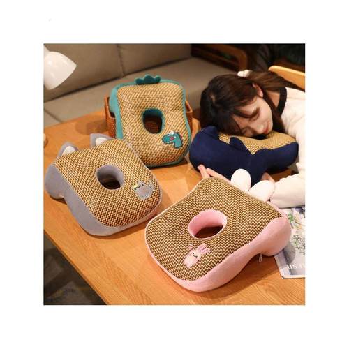 小枕，冰丝睡枕，肚子睡枕，夏季儿童小学学生专用睡枕，迷你枕