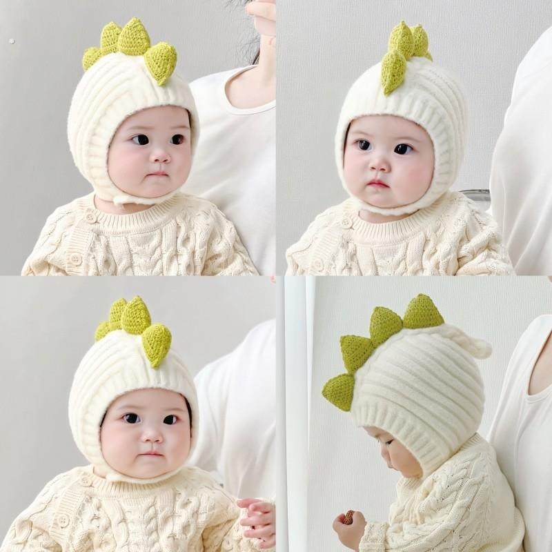 秋季0到3个月婴儿帽子秋冬女宝宝小月龄秋天可爱2婴幼儿4男5早秋6