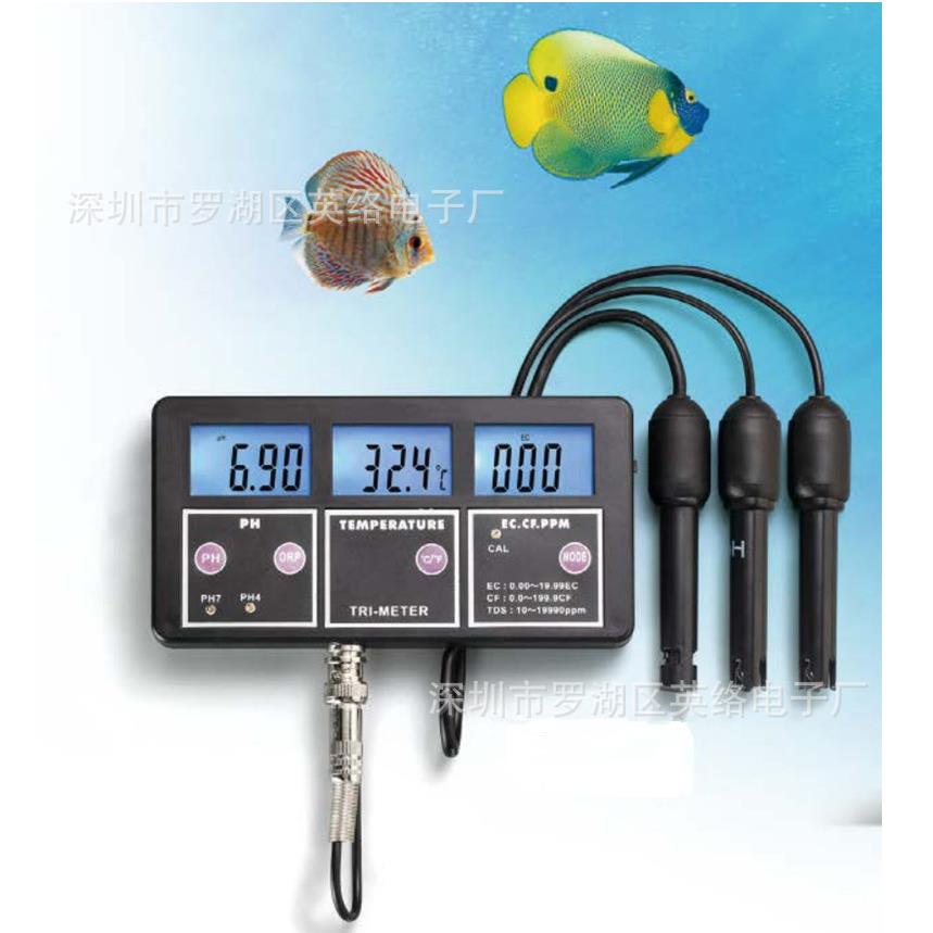 精度高 PH 温度 ORP EC CF TDS的测量 多参数水质监测仪 PHT-117