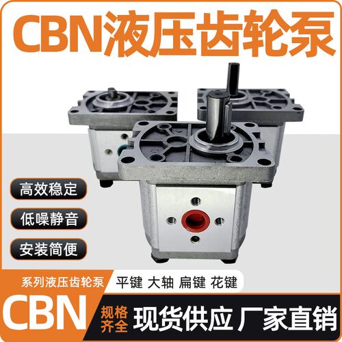 液压齿轮泵油泵总成CBN-F310/314/316/20/25小型高压油泵大全泵头