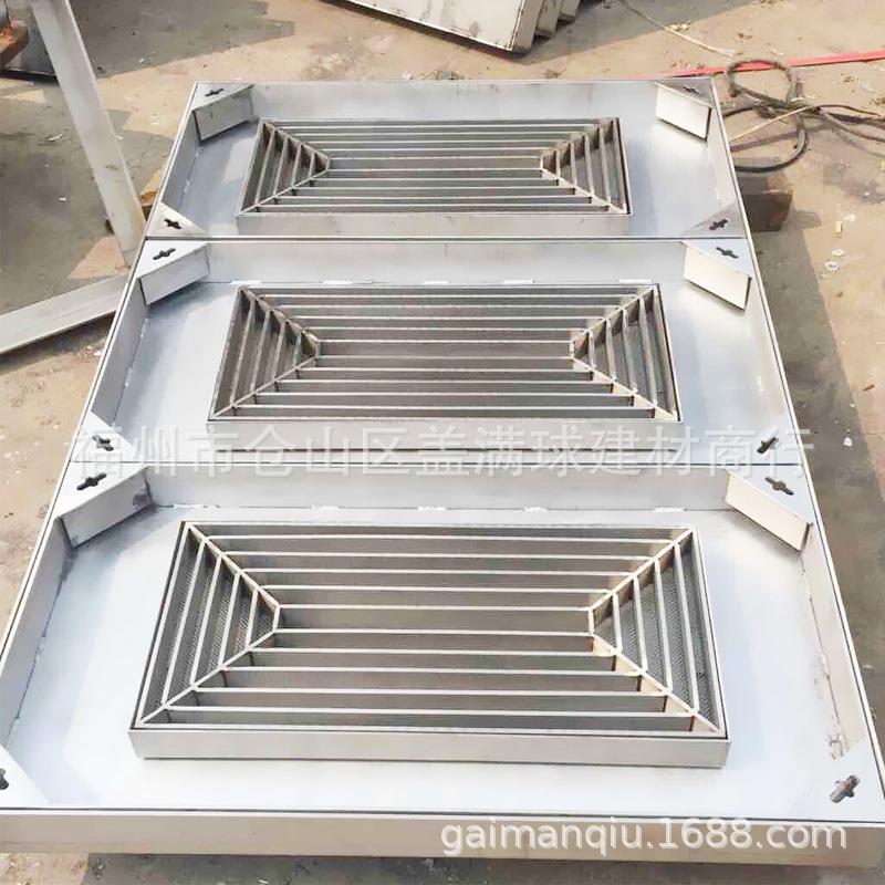 盖满球 304材质 不锈钢隐形井盖价格 球墨铸铁隐形井 生产厂家