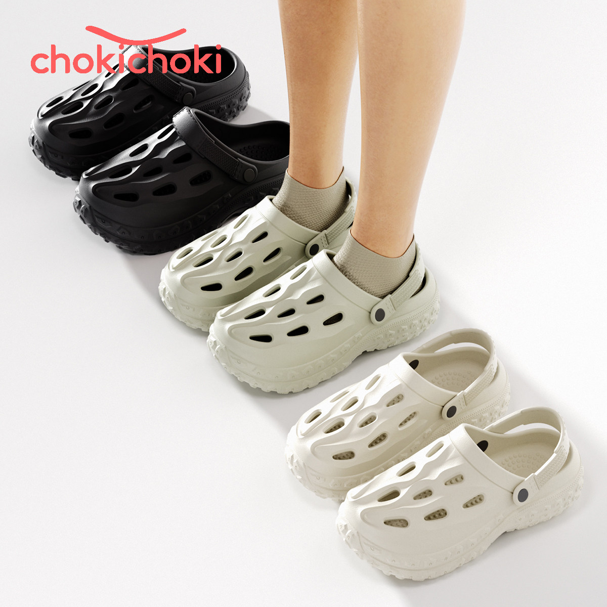 男款洞洞鞋女办公室增高沙滩鞋懒人鞋包头拖鞋外穿夏居家护士鞋