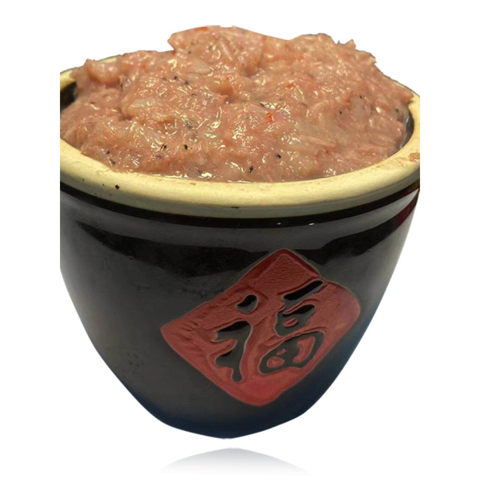 虾酱正宗山东特产淡盐低原味海米鲜虾酱旗舰店非大连500g虾子酱