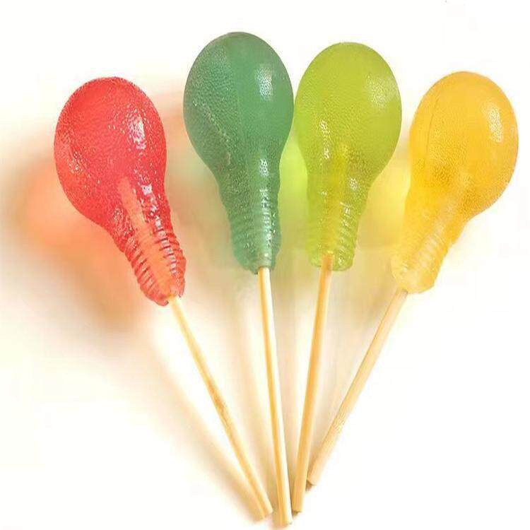 网红灯泡棒棒糖果创意奇葩零食整蛊朋友生日情人节礼物电灯糖礼品