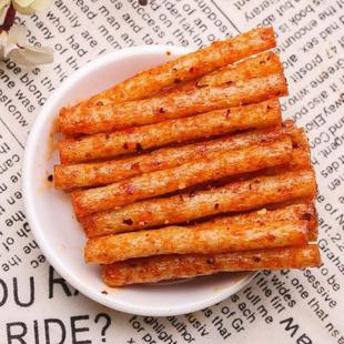 翻天娃素香辣蹄筋味薯条辣条麻辣面 面筋休闲 小吃零食辣翻天儿时