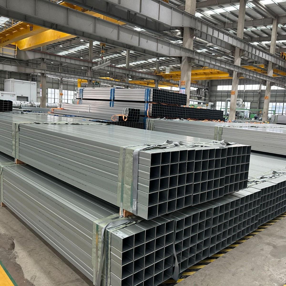 锌铝镁方管材料型材加工水槽光伏支架u型钢c型钢耐腐蚀