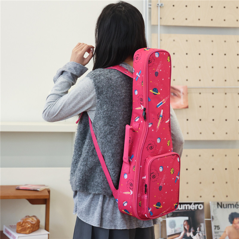 明佳双肩尤克里里包 23寸24寸 尤克里里琴包乌克丽丽背包琴套袋