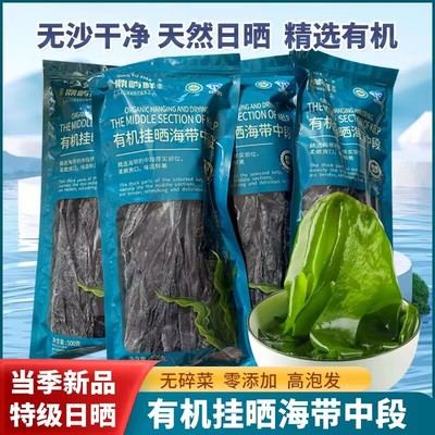 正宗福建霞浦海带中段干货
