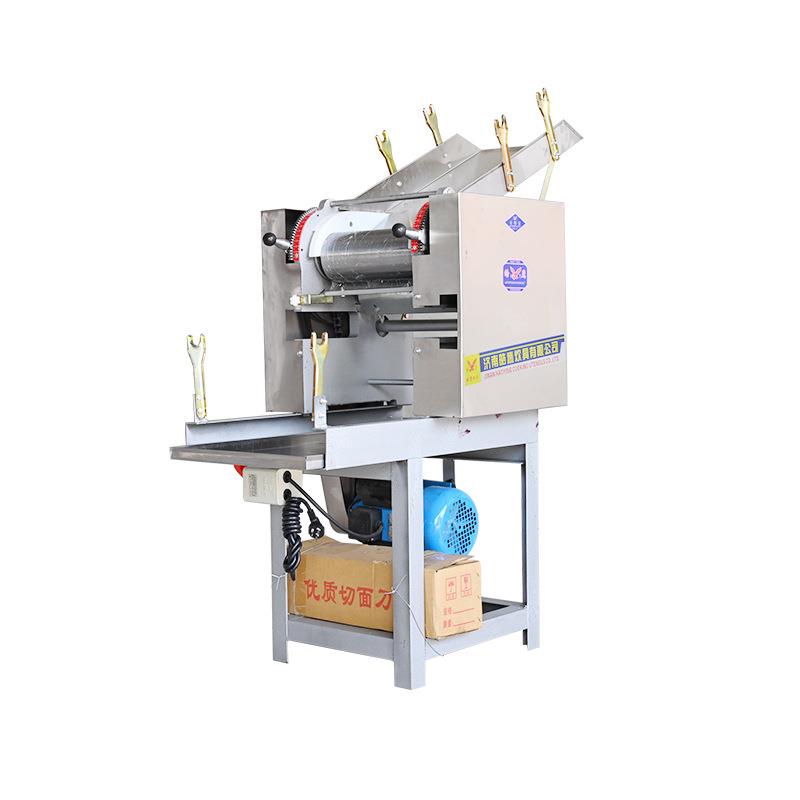 面条机大型馄饨饺子皮商用电动压面叠皮一体设备仿手工五组面条机