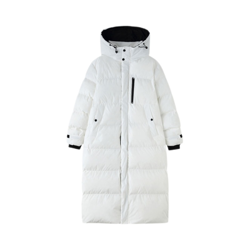 爆款羽绒棉服女中长款过