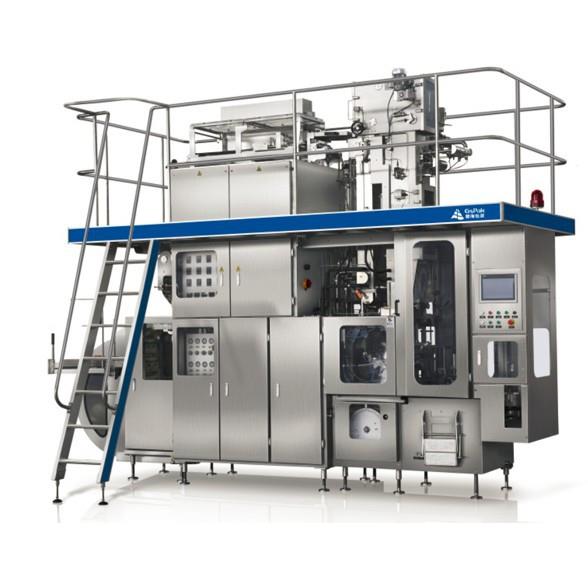 无菌苗条砖式加盖灌装机,无菌标准砖包装机,无菌钻石包灌装设备