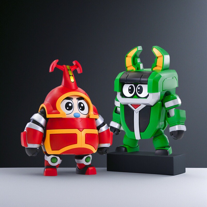 【正品现货】MINISO名创优品橘猫工业铁甲小宝第一弹模型益智摆件