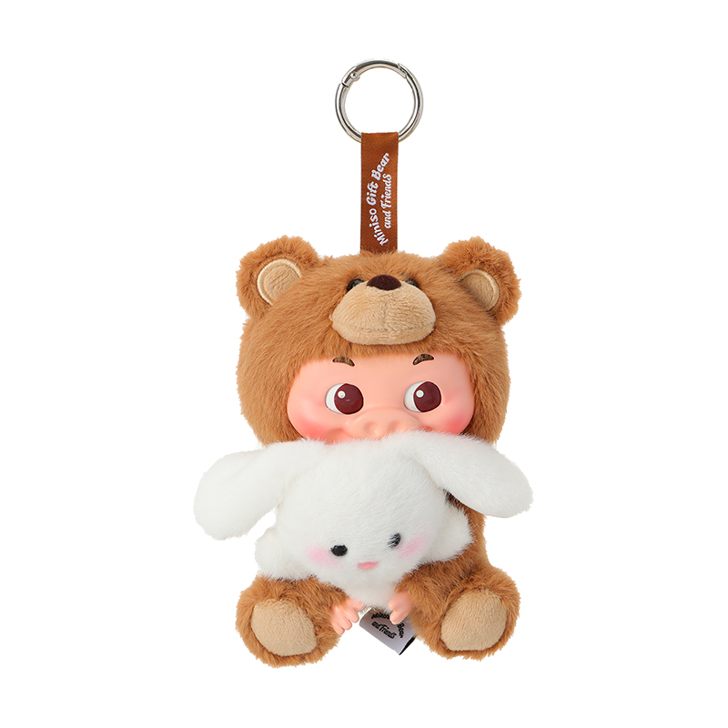 MINISO名创优品吉福特家族X猪猪侠-奇妙伙伴系列搪胶毛绒盲盒礼物