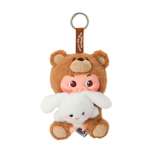 MINISO名创优品吉福特家族X猪猪侠-奇妙伙伴系列搪胶毛绒盲盒礼物