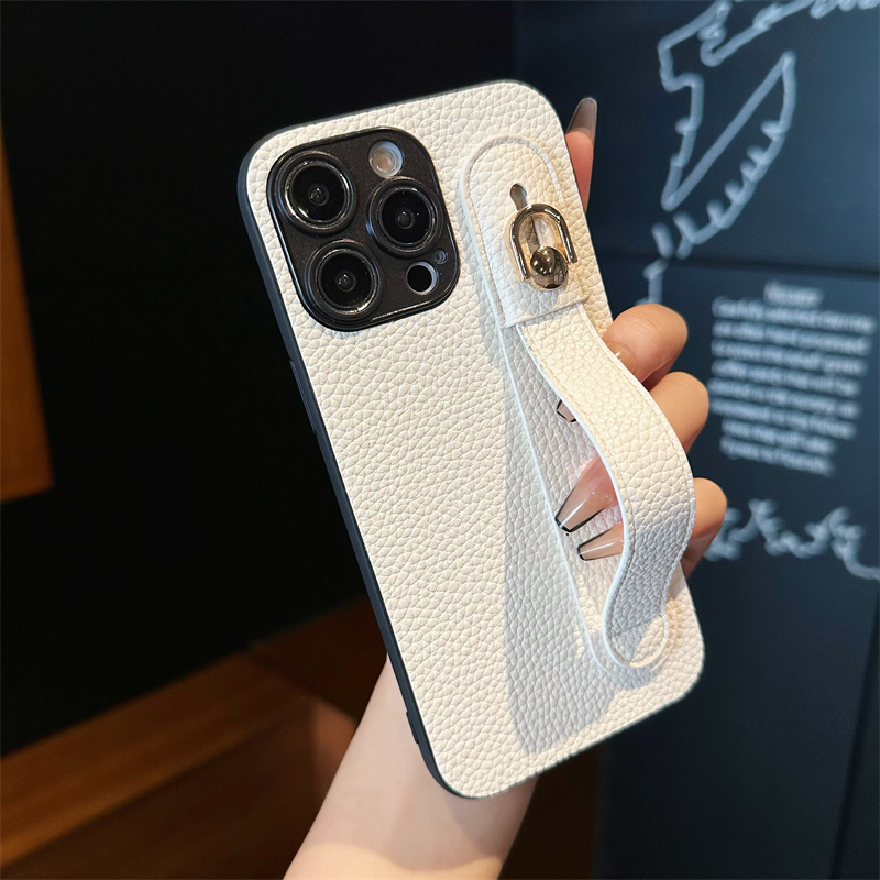 适用于realme真我12手机壳GT6手腕带11Ultra秋冬10Pro支架Neo6SE全包Q3小众Q5情侣C3版欧美XT简约6/7保护套