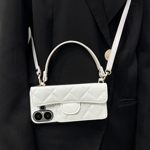 适用华为荣耀play8T手机壳PLAY6c插卡套5T小香风4t手提包5活力版斜挎绳5G防摔4pro挂脖3E菱格6Tpro钱包3s欧美