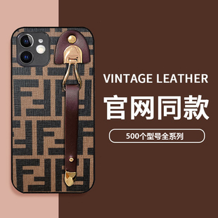 适用vivoy100i手机壳vivoY200i手腕带vivoy200e复古风X200简约vivoY200皮质vivoY200GT防摔y2005G支架y100t潮