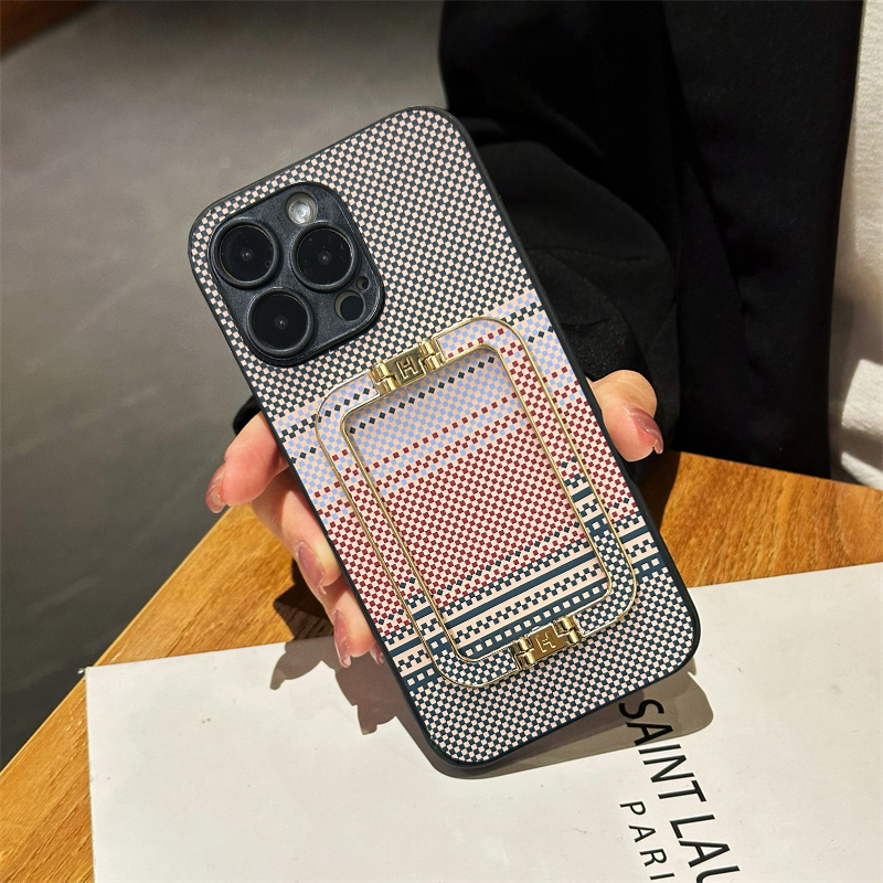 坎宁安适用于iphone17ProMax手机壳XR折叠15支架14plus凯夫拉纹ip16e懒人11商务XR碳纤维纹7/8P全包保护套