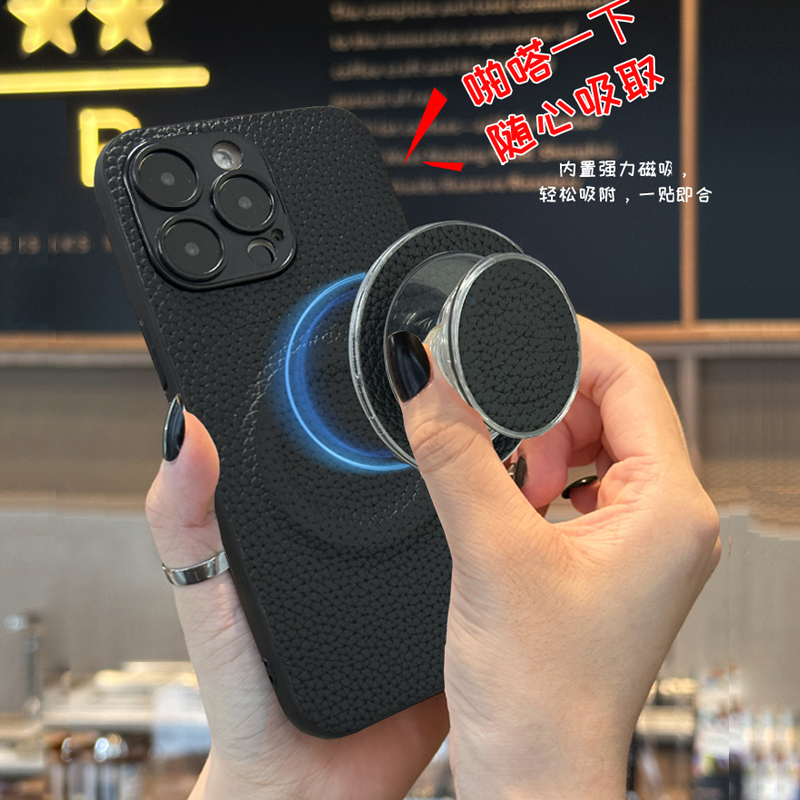 坎宁安适用于realme12pro手机壳11/10/5磁吸真我GT2支架11Pro折叠Neo6se旋转Q3商务Neo闪速版GT2大师探索版